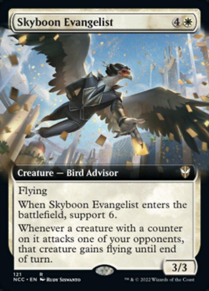 Skyboon Evangelist (Extended Art) [Streets of New Capenna Commander] - La Boîte Mystère ( The Mystery Box)