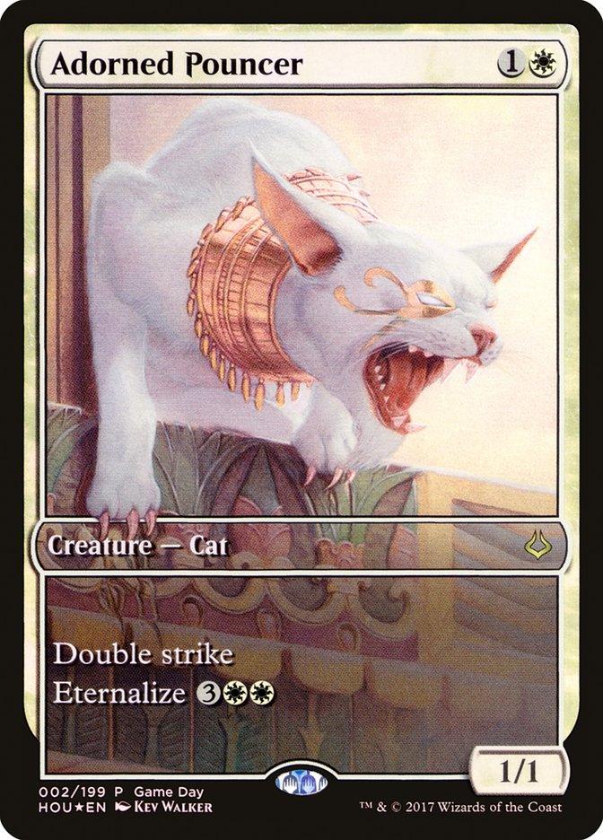 Adorned Pouncer (Game Day) [Hour of Devastation Promos] - La Boîte Mystère ( The Mystery Box)