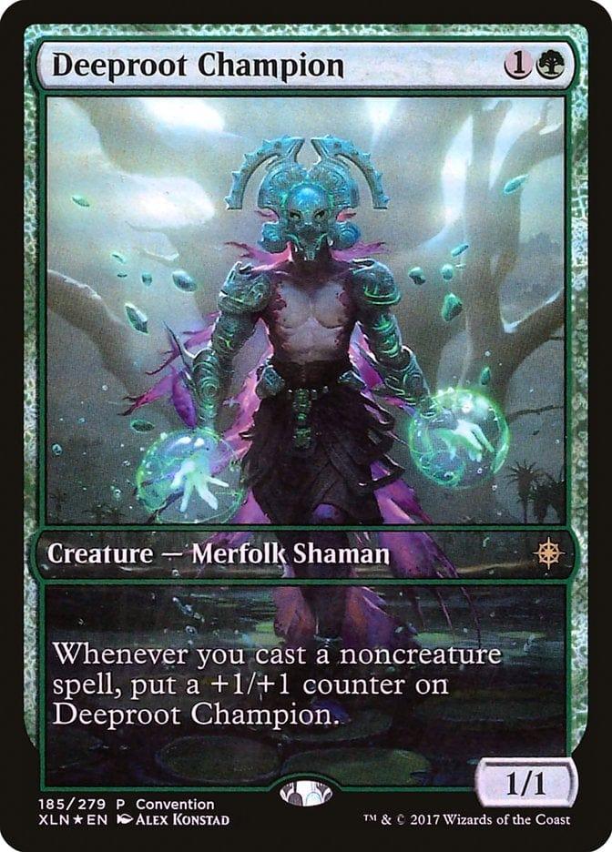 Deeproot Champion (Convention) [Ixalan Promos] - La Boîte Mystère ( The Mystery Box)