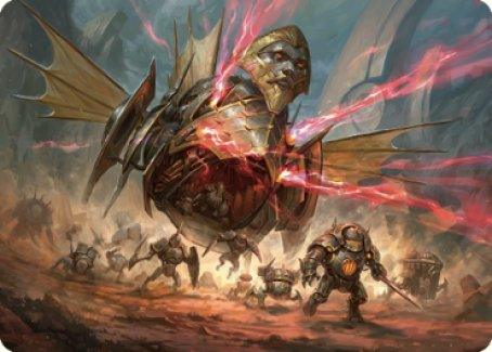 Liberator, Urza's Battlethopter Art Card [The Brothers' War Art Series] - La Boîte Mystère ( The Mystery Box)