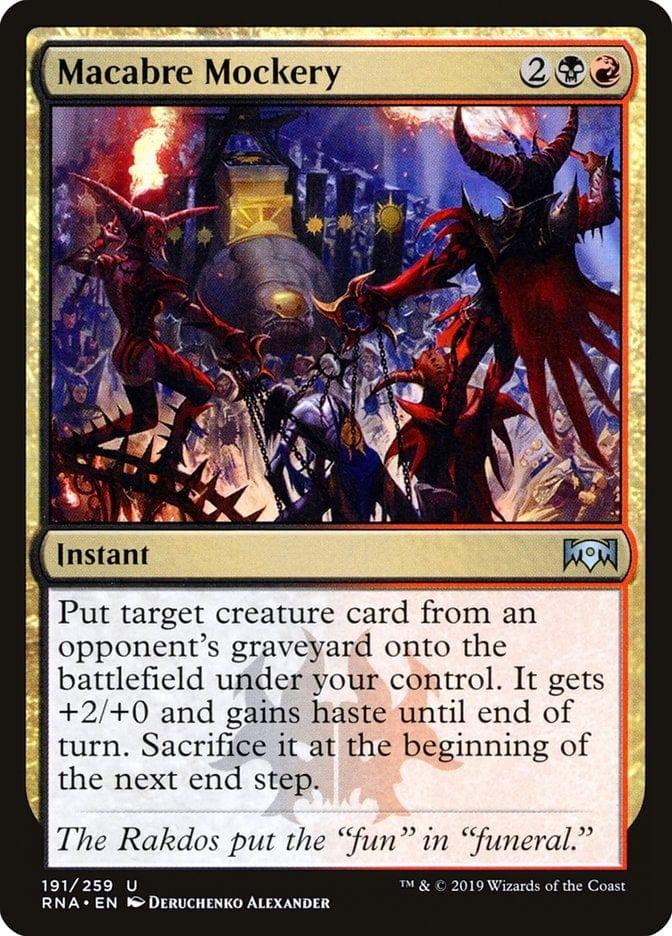 Macabre Mockery [Ravnica Allegiance] - La Boîte Mystère ( The Mystery Box)