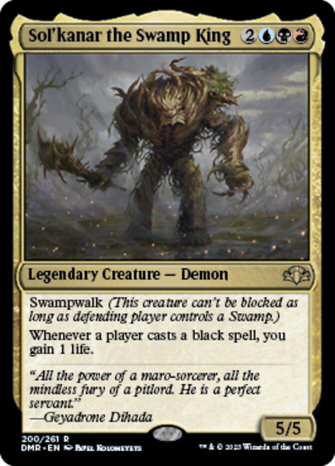 Sol'kanar the Swamp King [Dominaria Remastered] - La Boîte Mystère ( The Mystery Box)