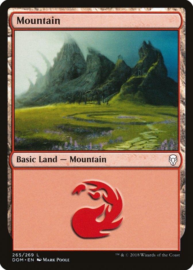 Mountain (265) [Dominaria] - La Boîte Mystère ( The Mystery Box)