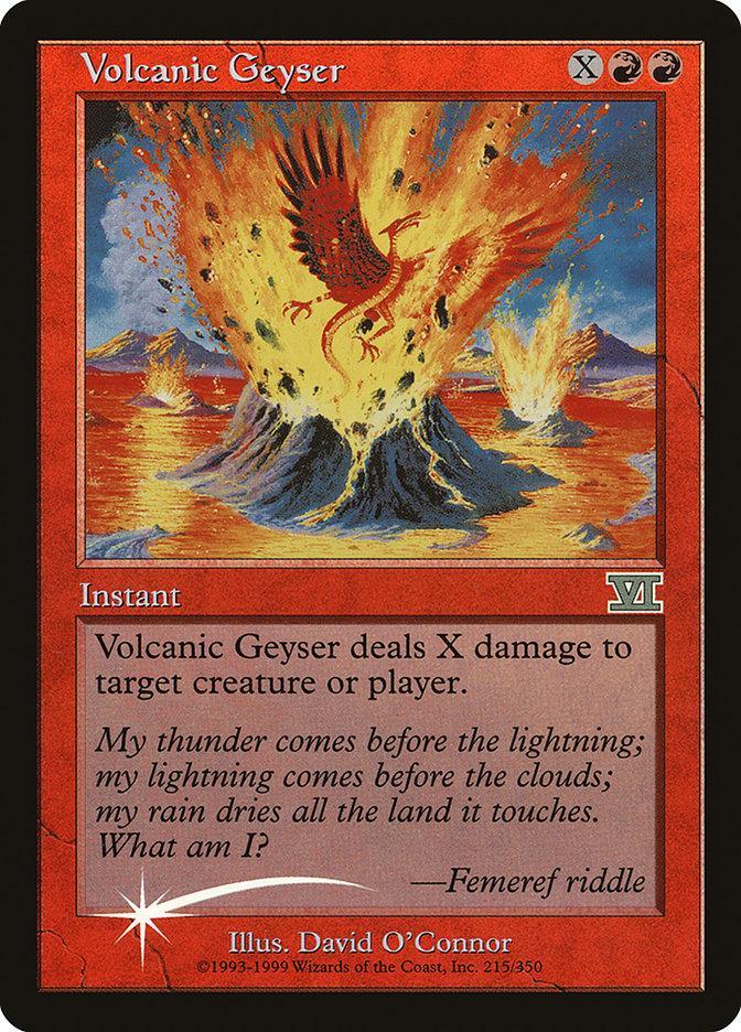 Volcanic Geyser [Friday Night Magic 2000] - La Boîte Mystère ( The Mystery Box)