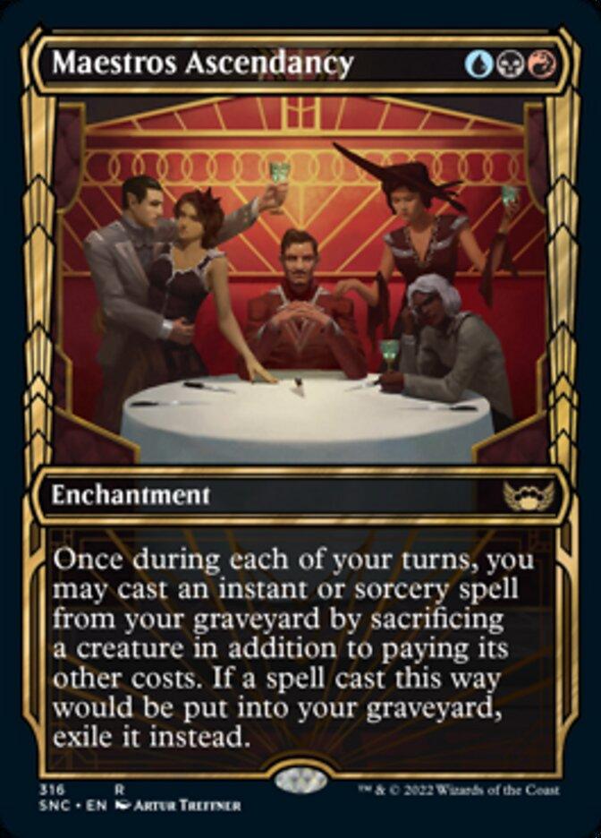 Maestros Ascendancy (Showcase Golden Age) [Streets of New Capenna] - La Boîte Mystère ( The Mystery Box)