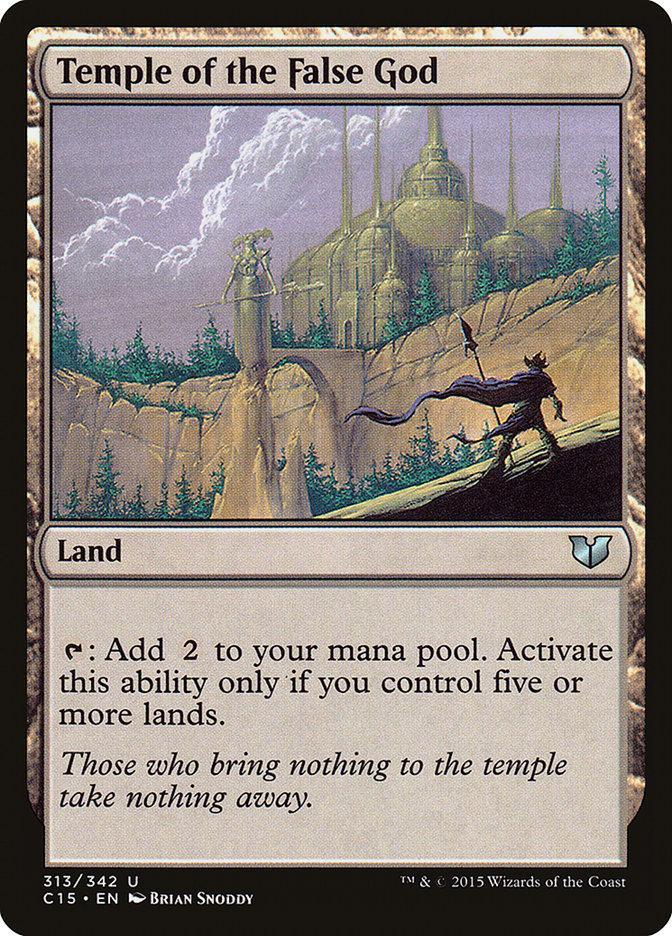 Temple of the False God [Commander 2015] - La Boîte Mystère ( The Mystery Box)