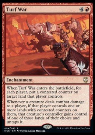 Turf War (Promo Pack) [Streets of New Capenna Commander Promos] - La Boîte Mystère ( The Mystery Box)