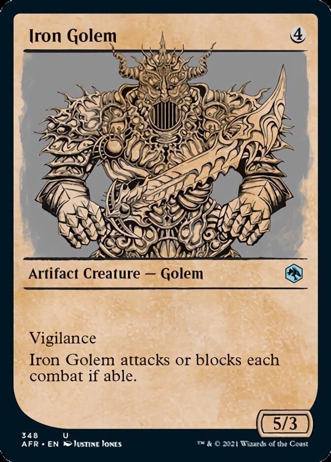 Iron Golem (Showcase) [Dungeons & Dragons: Adventures in the Forgotten Realms] - La Boîte Mystère ( The Mystery Box)