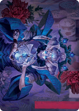 Tameshi, Reality Architect 1 Art Card [Kamigawa: Neon Dynasty Art Series] - La Boîte Mystère ( The Mystery Box)