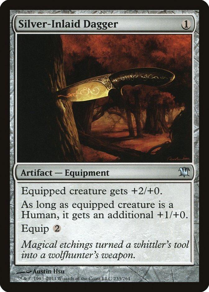 Silver-Inlaid Dagger [Innistrad] - La Boîte Mystère ( The Mystery Box)