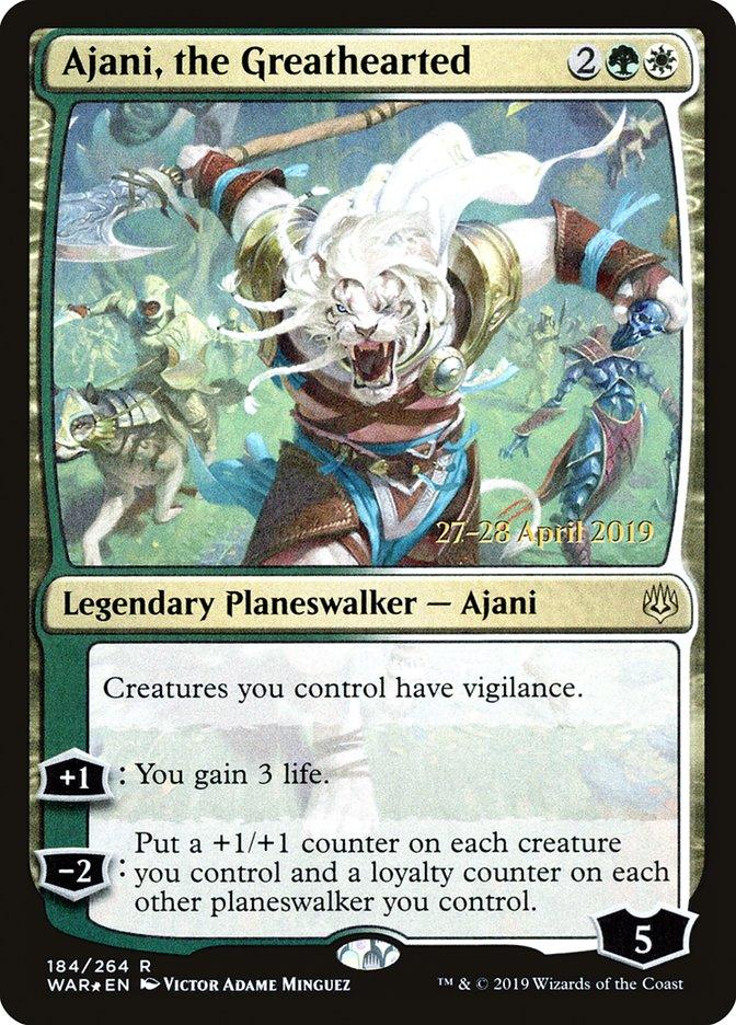 Ajani, the Greathearted [War of the Spark Prerelease Promos] - La Boîte Mystère ( The Mystery Box)