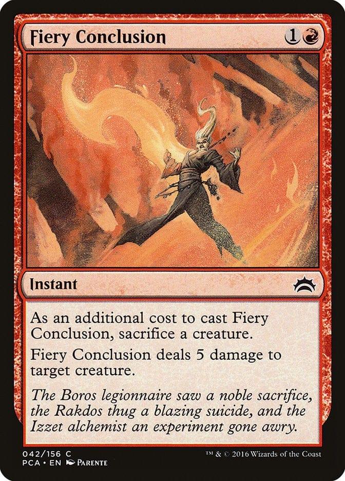 Fiery Conclusion [Planechase Anthology] - La Boîte Mystère ( The Mystery Box)