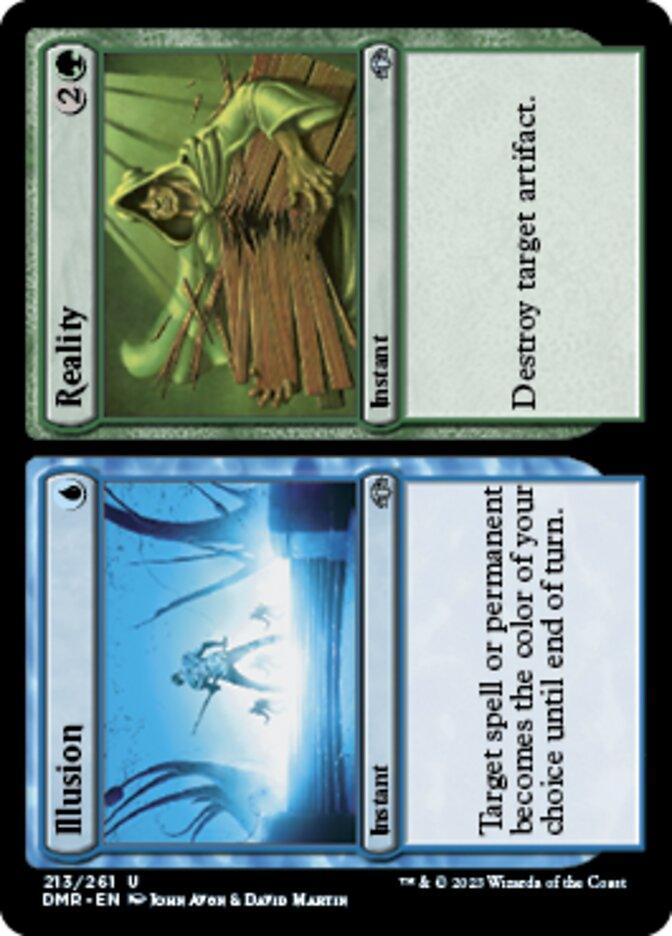 Illusion // Reality [Dominaria Remastered] - La Boîte Mystère ( The Mystery Box)