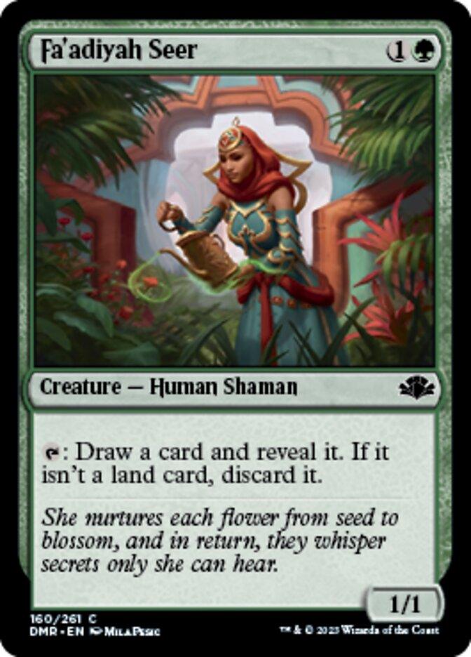 Fa'adiyah Seer [Dominaria Remastered] - La Boîte Mystère ( The Mystery Box)