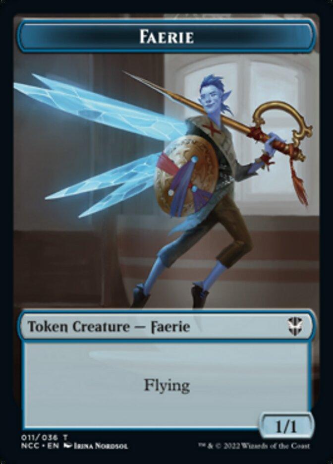 Faerie // Rogue Double-sided Token [Streets of New Capenna Commander Tokens] - La Boîte Mystère ( The Mystery Box)