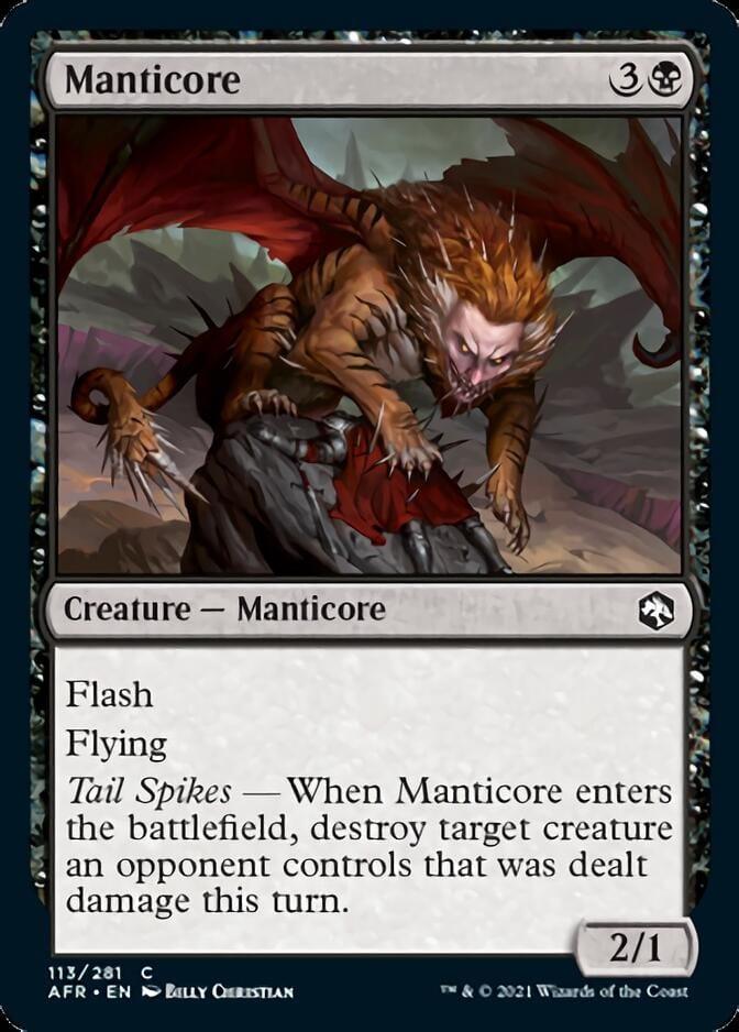 Manticore [Dungeons & Dragons: Adventures in the Forgotten Realms] - La Boîte Mystère ( The Mystery Box)