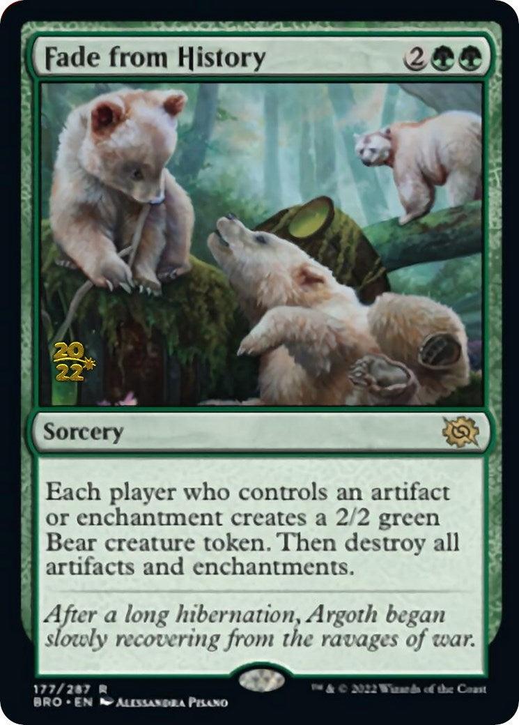 Fade from History [The Brothers' War: Prerelease Promos] - La Boîte Mystère ( The Mystery Box)