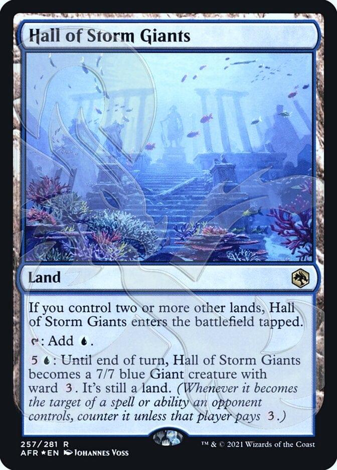 Hall of Storm Giants (Ampersand Promo) [Dungeons & Dragons: Adventures in the Forgotten Realms Promos] - La Boîte Mystère ( The Mystery Box)