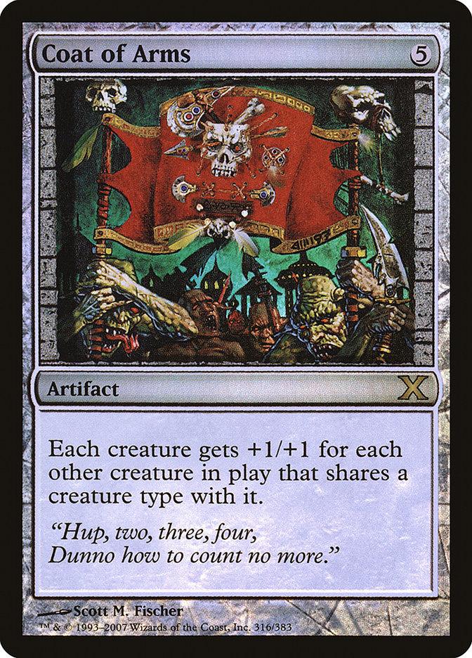 Coat of Arms (Premium Foil) [Tenth Edition] - La Boîte Mystère ( The Mystery Box)
