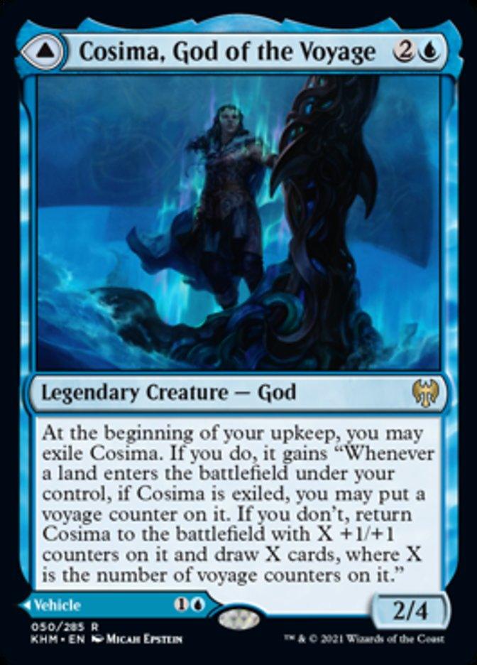 Cosima, God of the Voyage // The Omenkeel [Kaldheim] - La Boîte Mystère ( The Mystery Box)