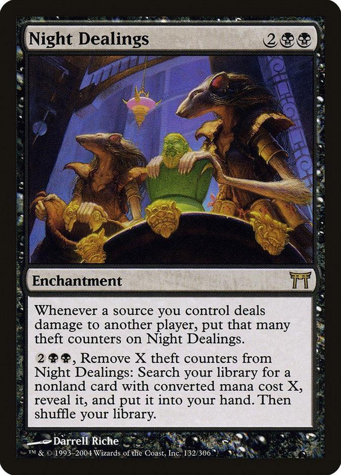 Night Dealings [Champions of Kamigawa] - La Boîte Mystère ( The Mystery Box)