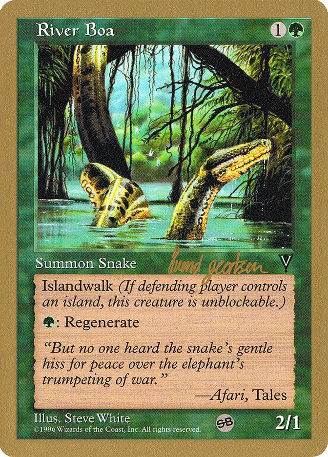 River Boa (Svend Geertsen) (SB) [World Championship Decks 1997] - La Boîte Mystère ( The Mystery Box)
