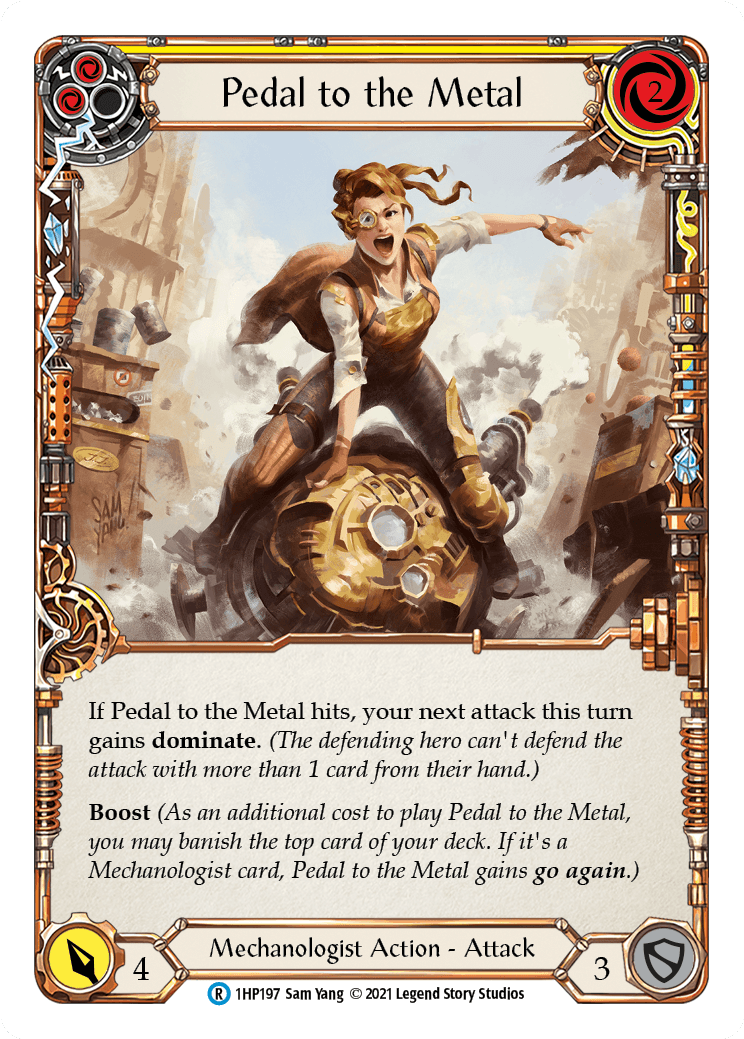 Pedal to the Metal (Yellow) [1HP197] - La Boîte Mystère ( The Mystery Box)
