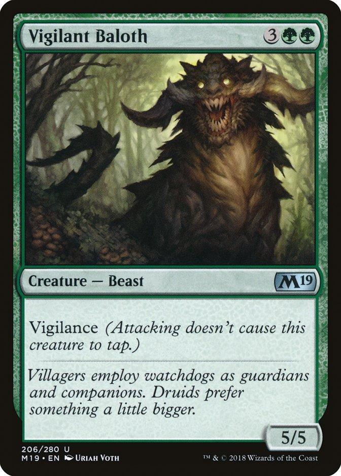 Vigilant Baloth [Core Set 2019] - La Boîte Mystère ( The Mystery Box)