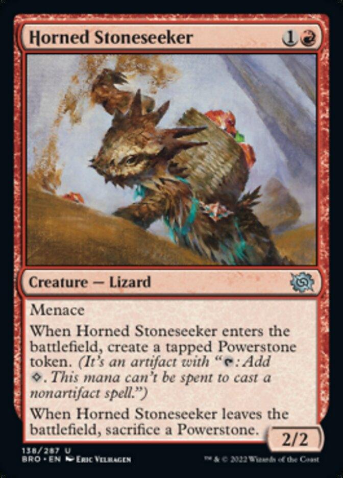 Horned Stoneseeker [The Brothers' War] - La Boîte Mystère ( The Mystery Box)