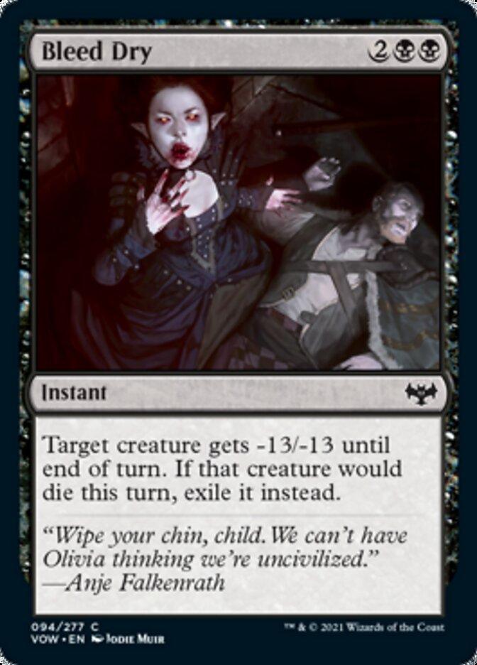 Bleed Dry [Innistrad: Crimson Vow] - La Boîte Mystère ( The Mystery Box)
