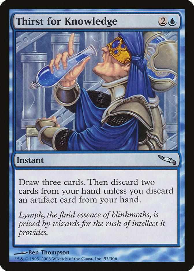 Thirst for Knowledge [Mirrodin] - La Boîte Mystère ( The Mystery Box)