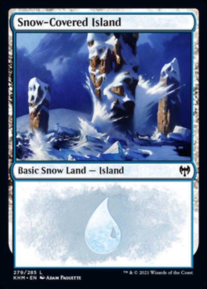 Snow-Covered Island (279) [Kaldheim] - La Boîte Mystère ( The Mystery Box)