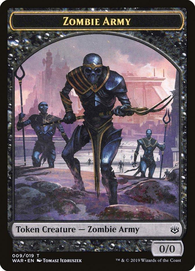 Zombie Army (009/019) [War of the Spark Tokens] - La Boîte Mystère ( The Mystery Box)