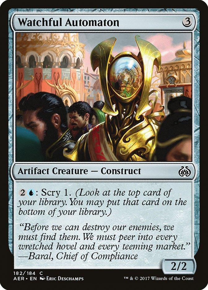 Watchful Automaton [Aether Revolt] - La Boîte Mystère ( The Mystery Box)