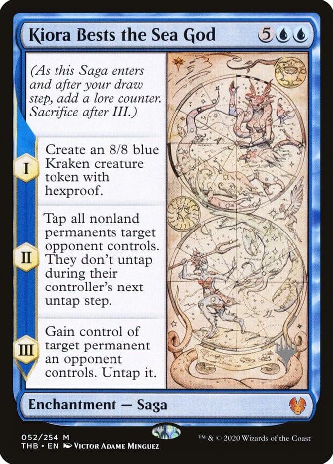 Kiora Bests the Sea God (Promo Pack) [Theros Beyond Death Promos] - La Boîte Mystère ( The Mystery Box)