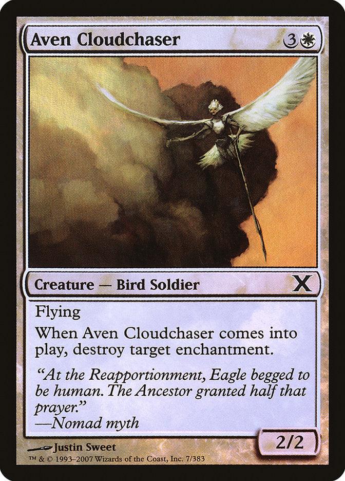 Aven Cloudchaser (Premium Foil) [Tenth Edition] - La Boîte Mystère ( The Mystery Box)