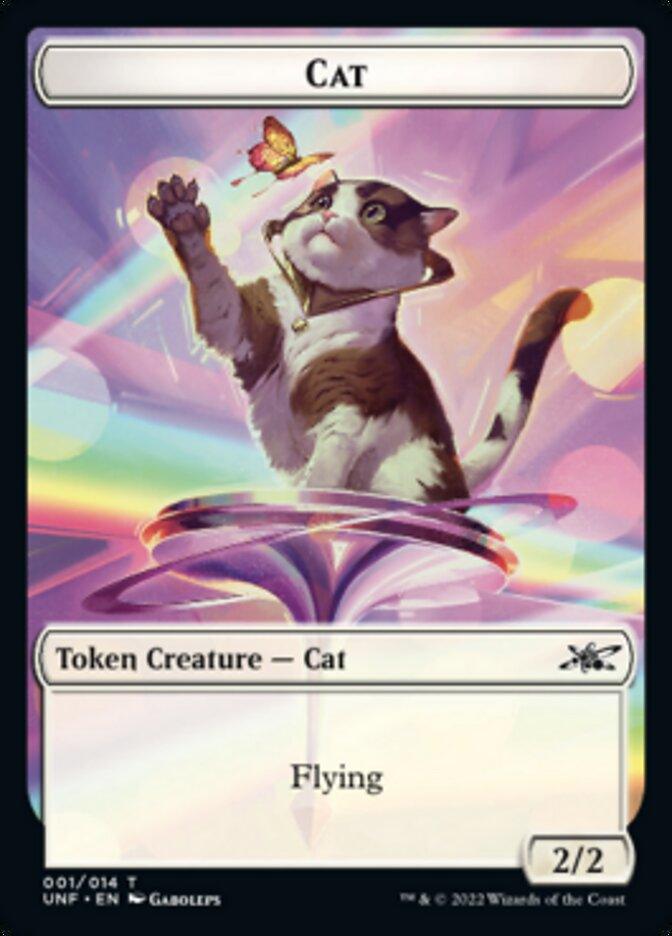 Cat Token [Unfinity Tokens] - La Boîte Mystère ( The Mystery Box)