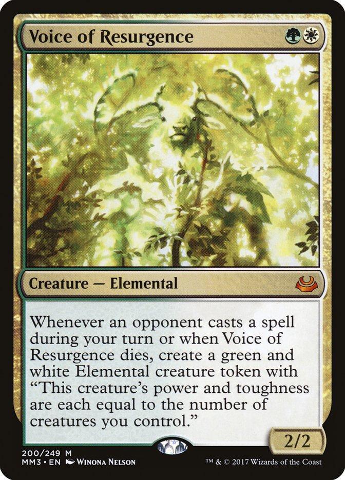 Voice of Resurgence [Modern Masters 2017] - La Boîte Mystère ( The Mystery Box)