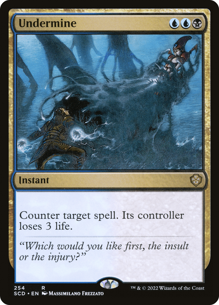 Undermine [Starter Commander Decks] - La Boîte Mystère ( The Mystery Box)