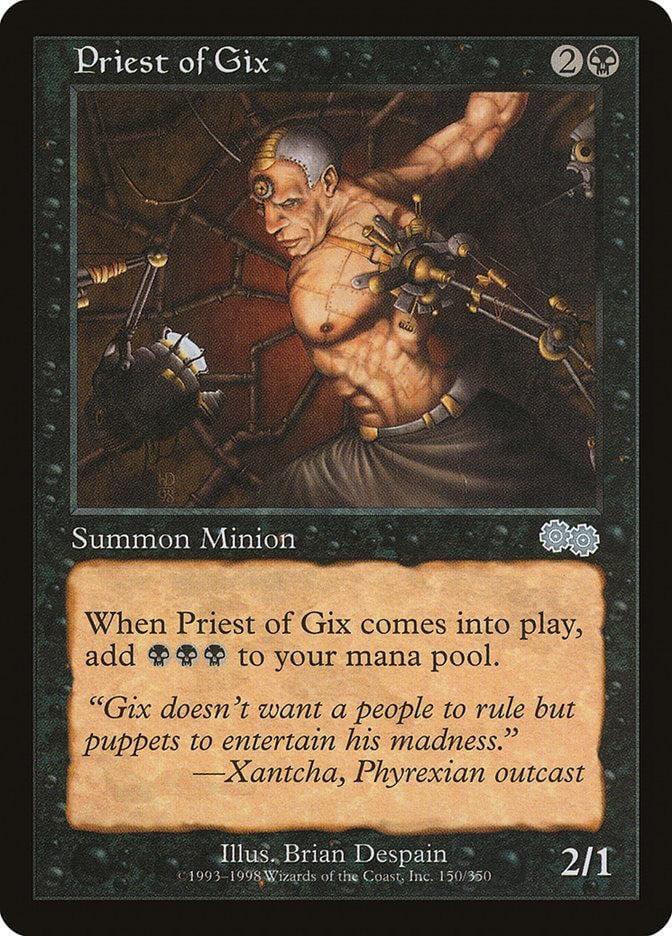 Priest of Gix [Urza's Saga] - La Boîte Mystère ( The Mystery Box)