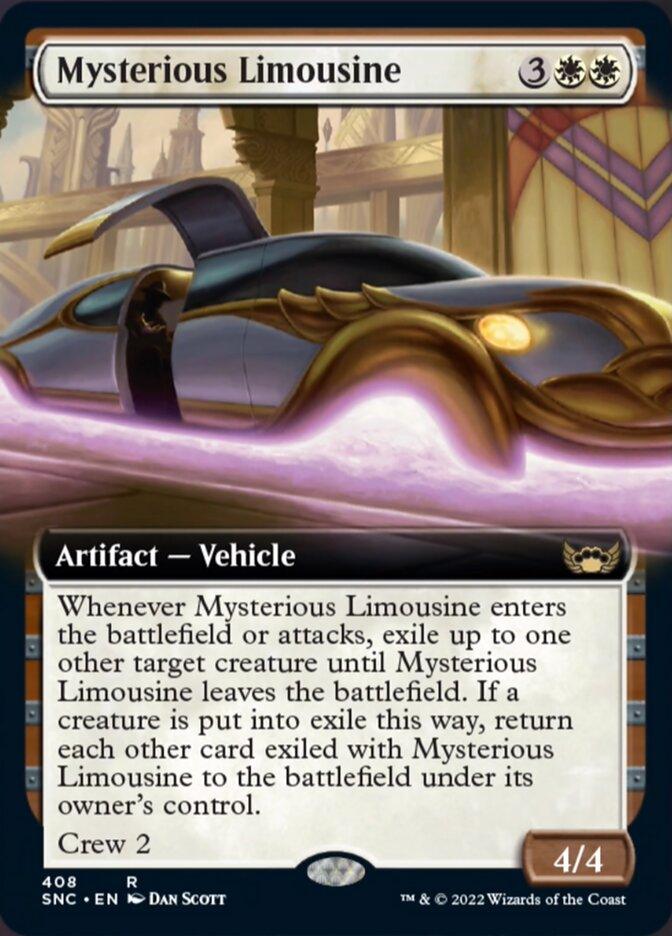 Mysterious Limousine (Extended Art) [Streets of New Capenna] - La Boîte Mystère ( The Mystery Box)
