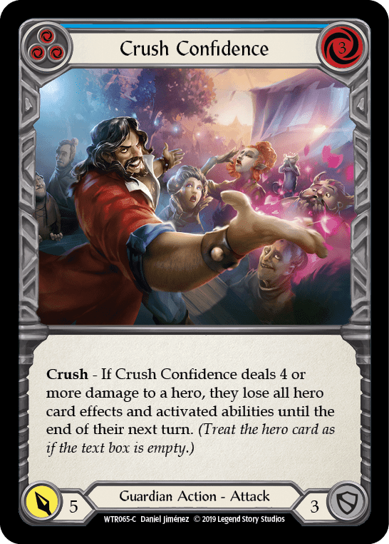 Crush Confidence (Blue) [WTR065-C] Alpha Print Normal - La Boîte Mystère ( The Mystery Box)