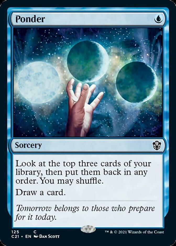 Ponder [Commander 2021] - La Boîte Mystère ( The Mystery Box)