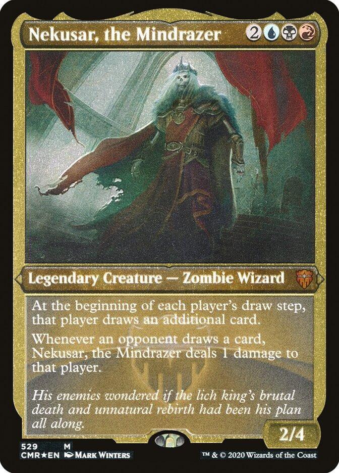 Nekusar, the Mindrazer [Commander Legends Etched] - La Boîte Mystère ( The Mystery Box)