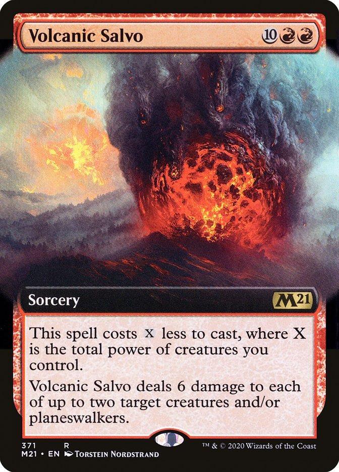 Volcanic Salvo (Extended) [Core Set 2021] - La Boîte Mystère ( The Mystery Box)