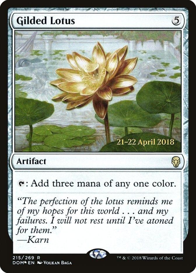 Gilded Lotus [Dominaria Prerelease Promos] - La Boîte Mystère ( The Mystery Box)
