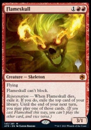 Flameskull (Promo Pack) [Dungeons & Dragons: Adventures in the Forgotten Realms Promos] - La Boîte Mystère ( The Mystery Box)