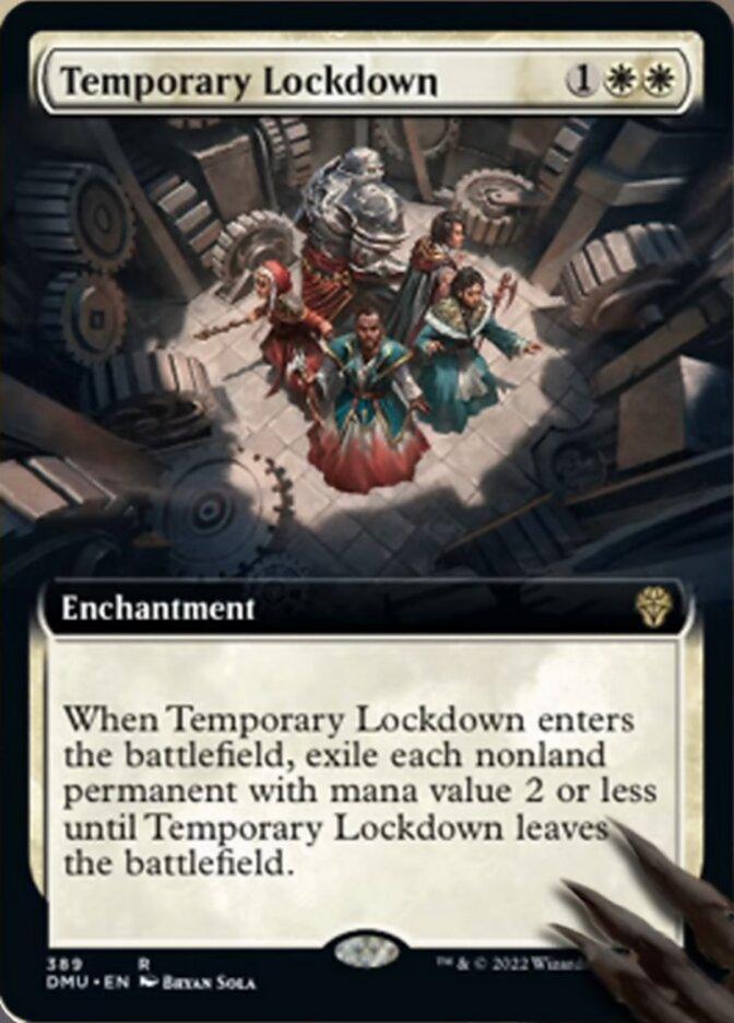 Temporary Lockdown (Extended Art) [Dominaria United] - La Boîte Mystère ( The Mystery Box)