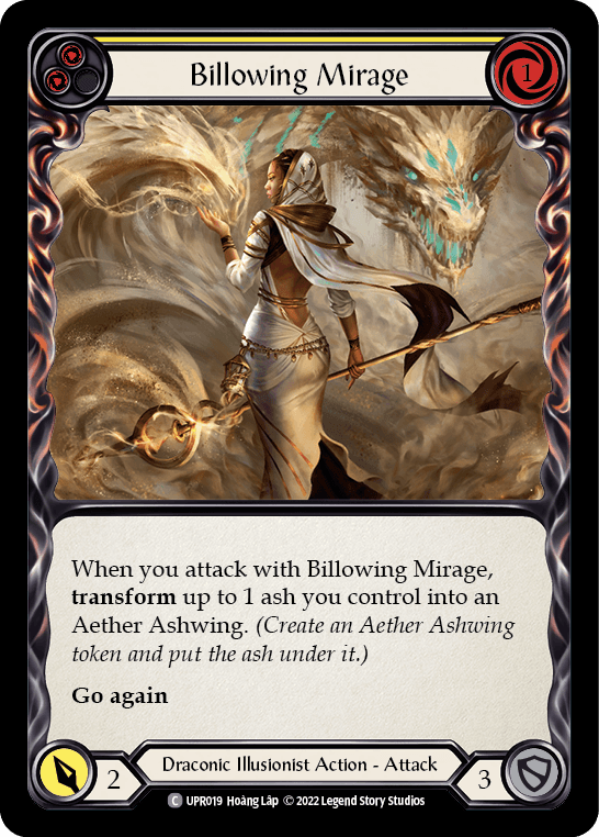 Billowing Mirage (Yellow) [UPR019] (Uprising) - La Boîte Mystère ( The Mystery Box)