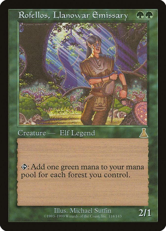 Rofellos, Llanowar Emissary [Urza's Destiny] - La Boîte Mystère ( The Mystery Box)